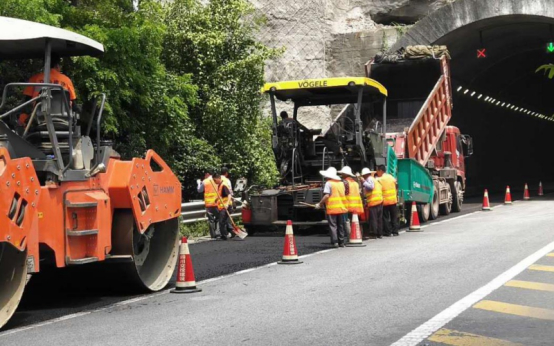 廣巴高速2018路面病害處治工程續建工程順利開工