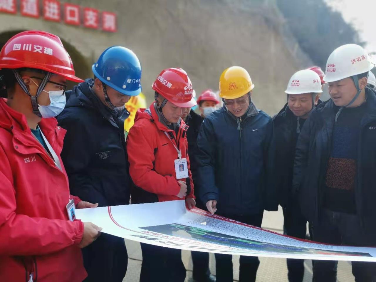 瀘石高速建設進展獲業主公司肯定