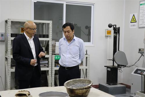 公司黨委委員、紀(jì)委書記張忠勇帶隊(duì)調(diào)研檢測(cè)公司